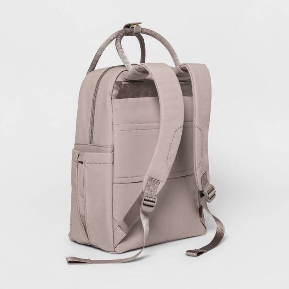 OPEN STORY NWOT commuter backpack -taupe - Picture 2 of 6